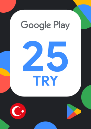 Google Play Gift Card 25 TL (TR)