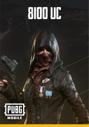 PUBG Mobile 8100 UC