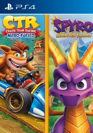 Crash™ Team Racing Nitro-Fueled + Spyro™ Game Bundle  (لغة عربية)