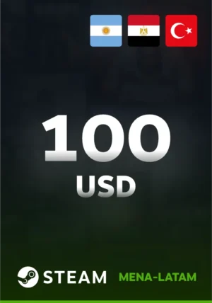 Steam Wallet Code 100$