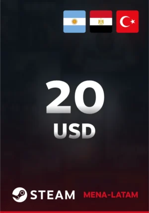 Steam Wallet Code 20$