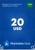 PlayStation Store Card (KSA) $20