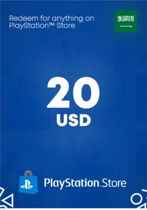 PlayStation Store Card (KSA) $20
