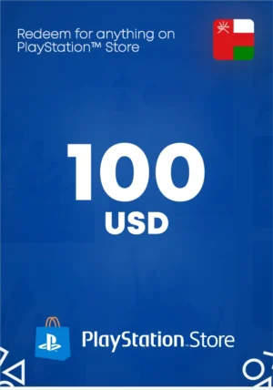PlayStation Store Card (OM) $100