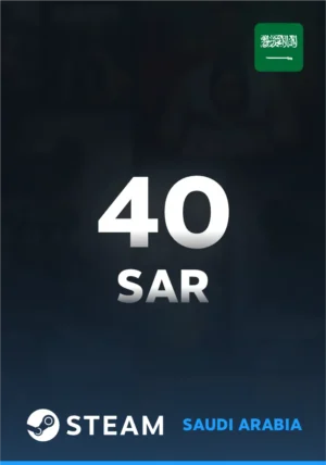 Steam Wallet Code 40 SAR