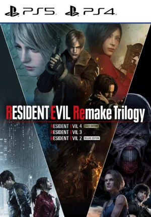 Resident Evil Remake Trilogy (لغة عربية و انجليزية)